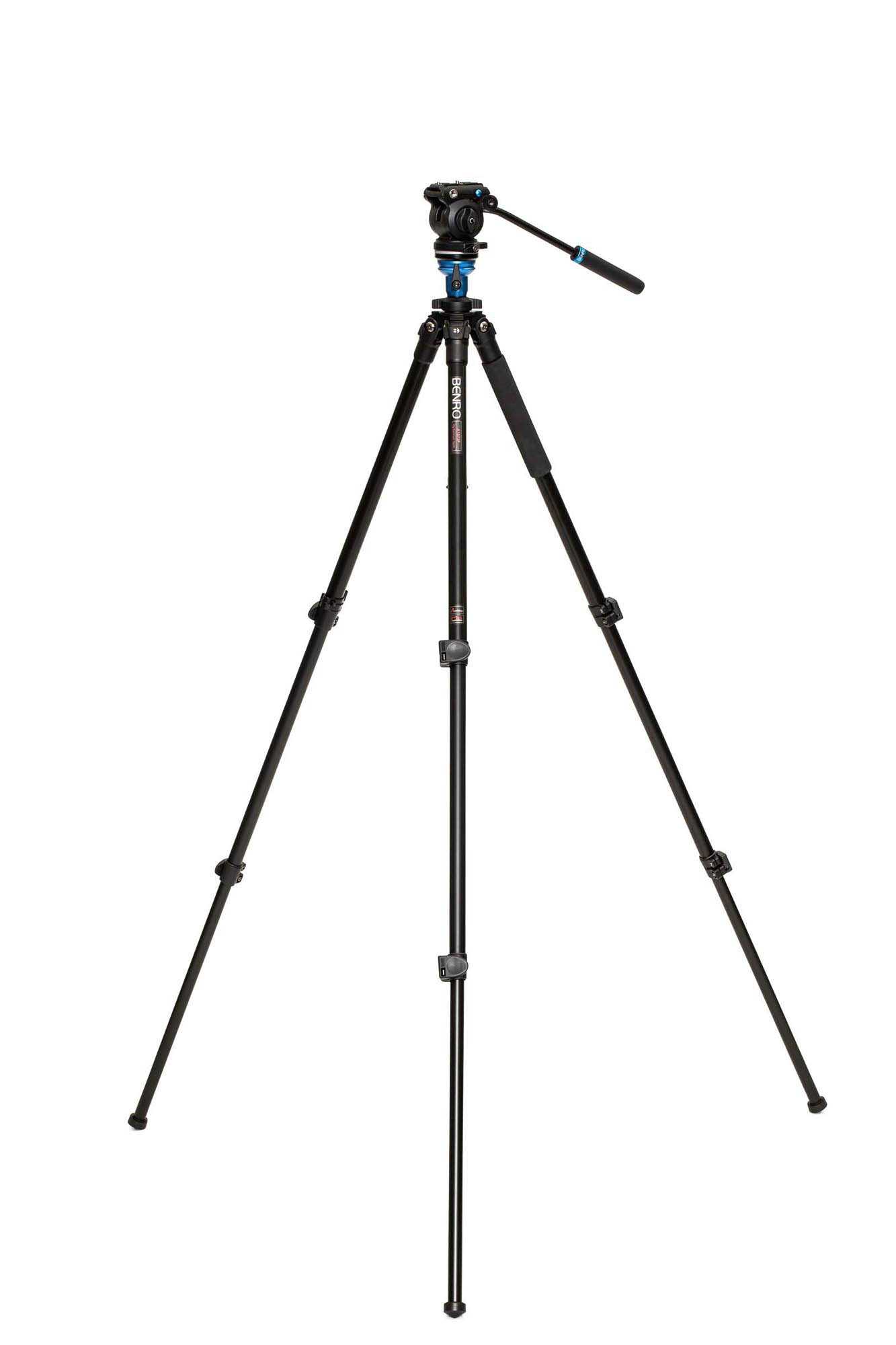 Videostatief single tube met videokop S2PRO - Afbeelding 3