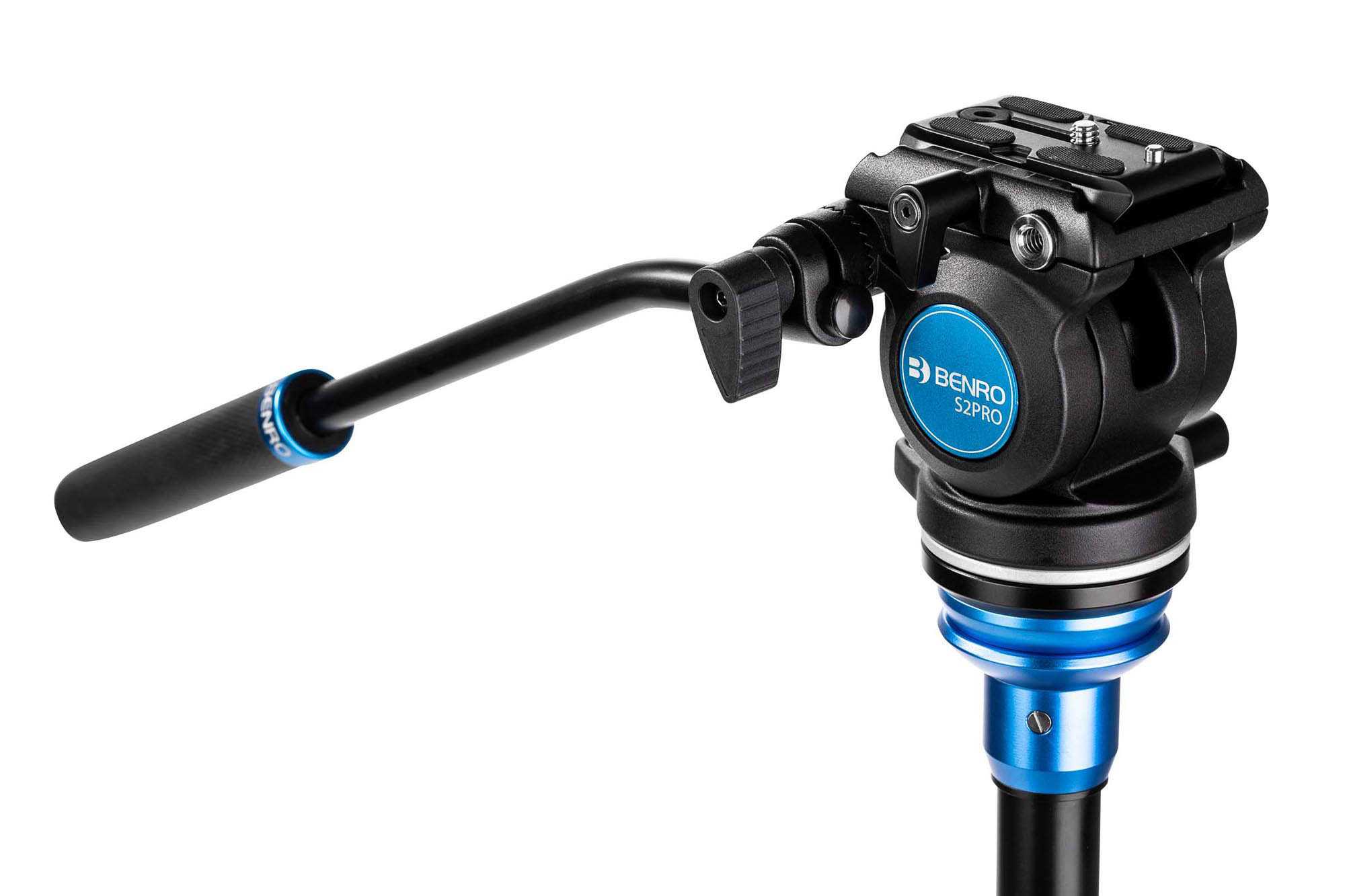 Videostatief single tube met videokop S2PRO - Afbeelding 7