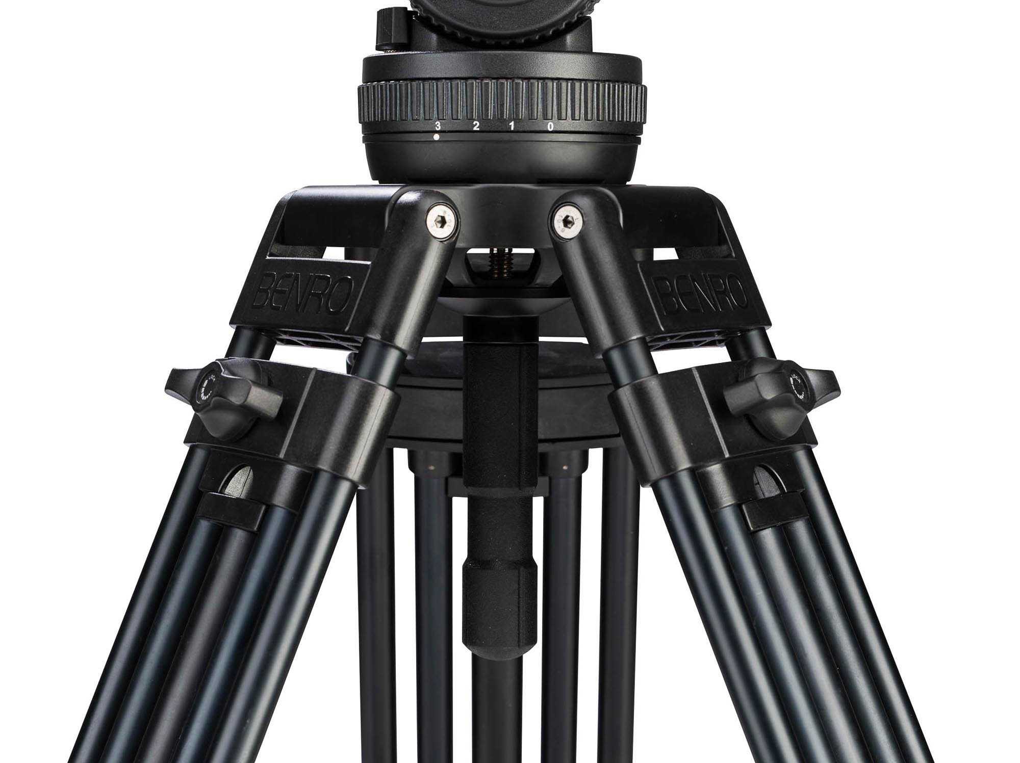 Videostatief dual tube met videokop BV10 - Professional - Afbeelding 10