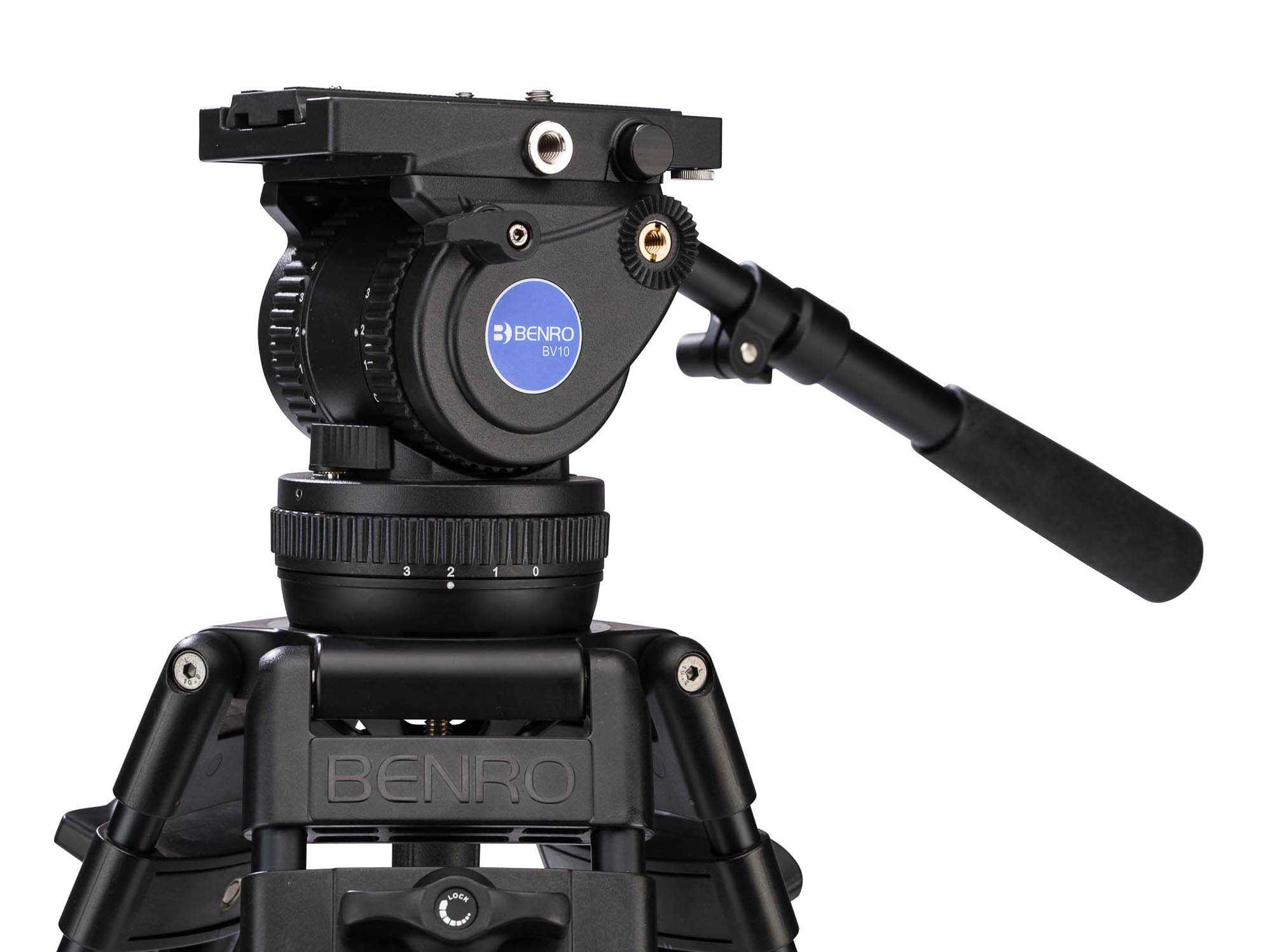 Videostatief dual tube met videokop BV10 - Professional - Afbeelding 5