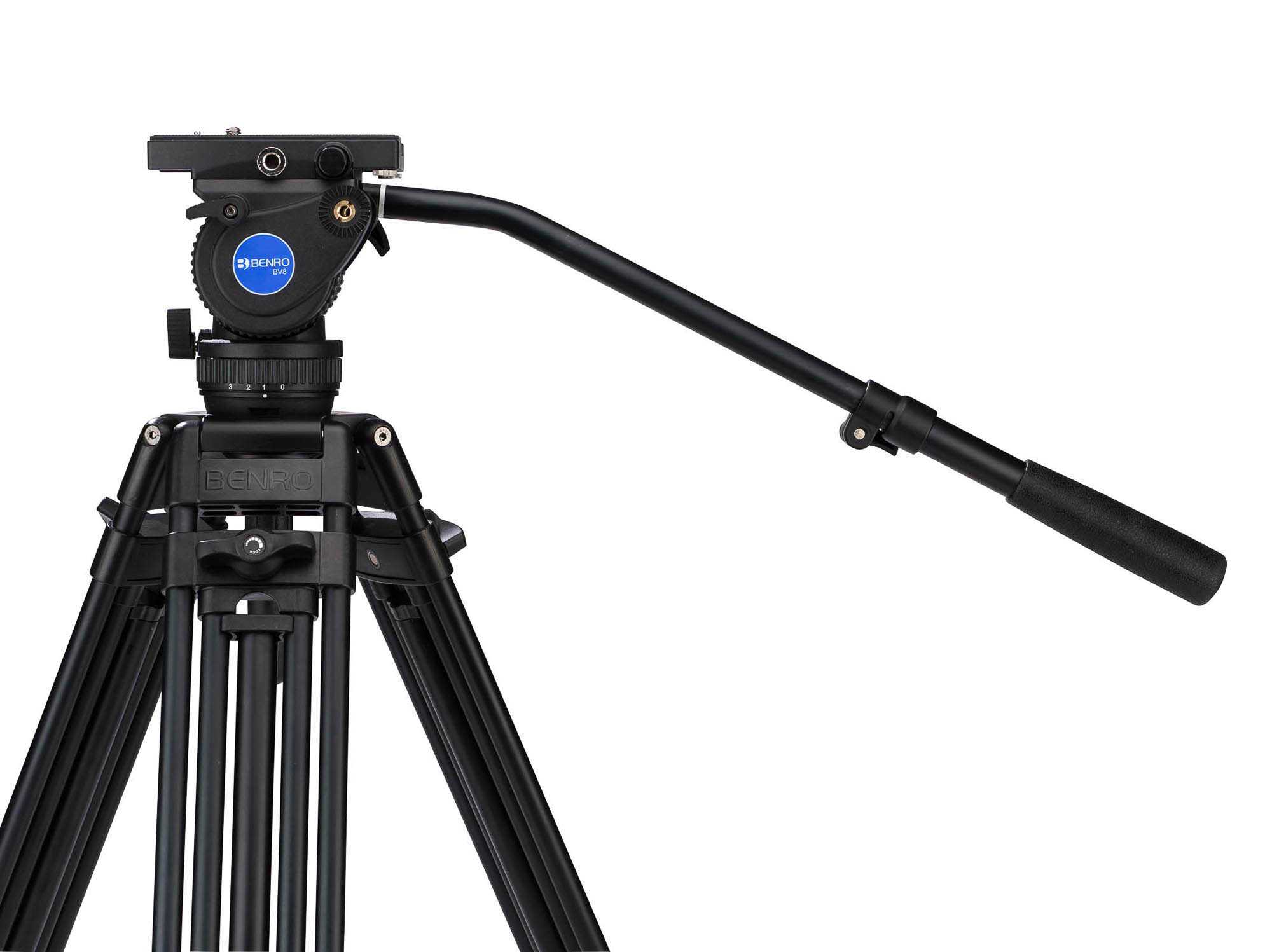 Videostatief dual tube met videokop BV8 - Professional - Afbeelding 4