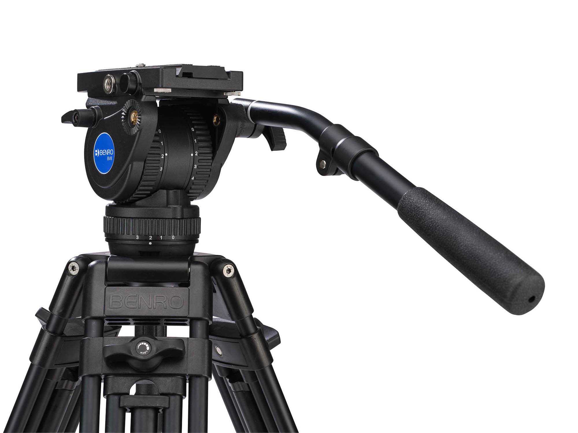 Videostatief dual tube met videokop BV8 - Professional - Afbeelding 7