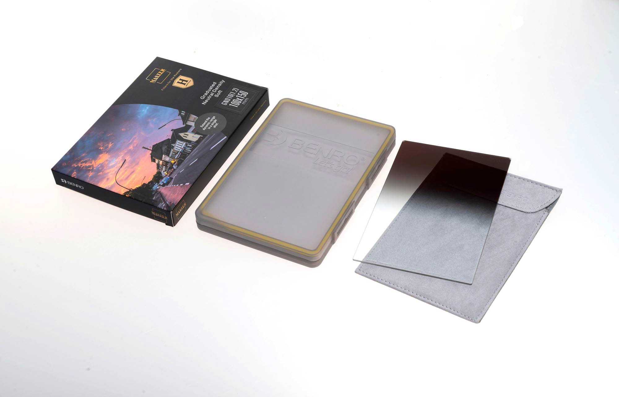 Grijsverloopfilter Soft 4 stops 150mm - professional GND16 (1.2) - Afbeelding 3