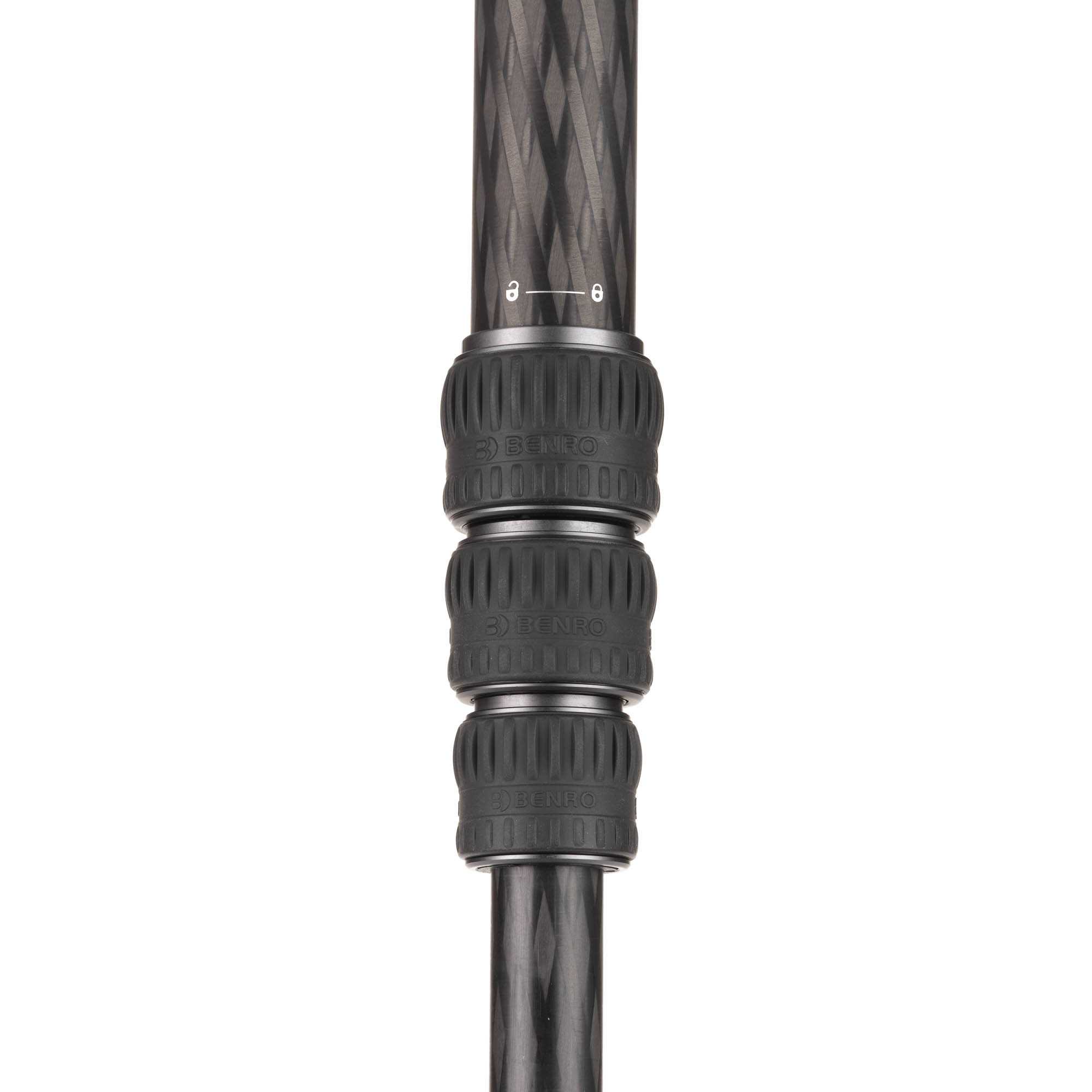 Statief zonder middenkolom - Carbon 3-serie 4 secties - Mammoth - Afbeelding 11