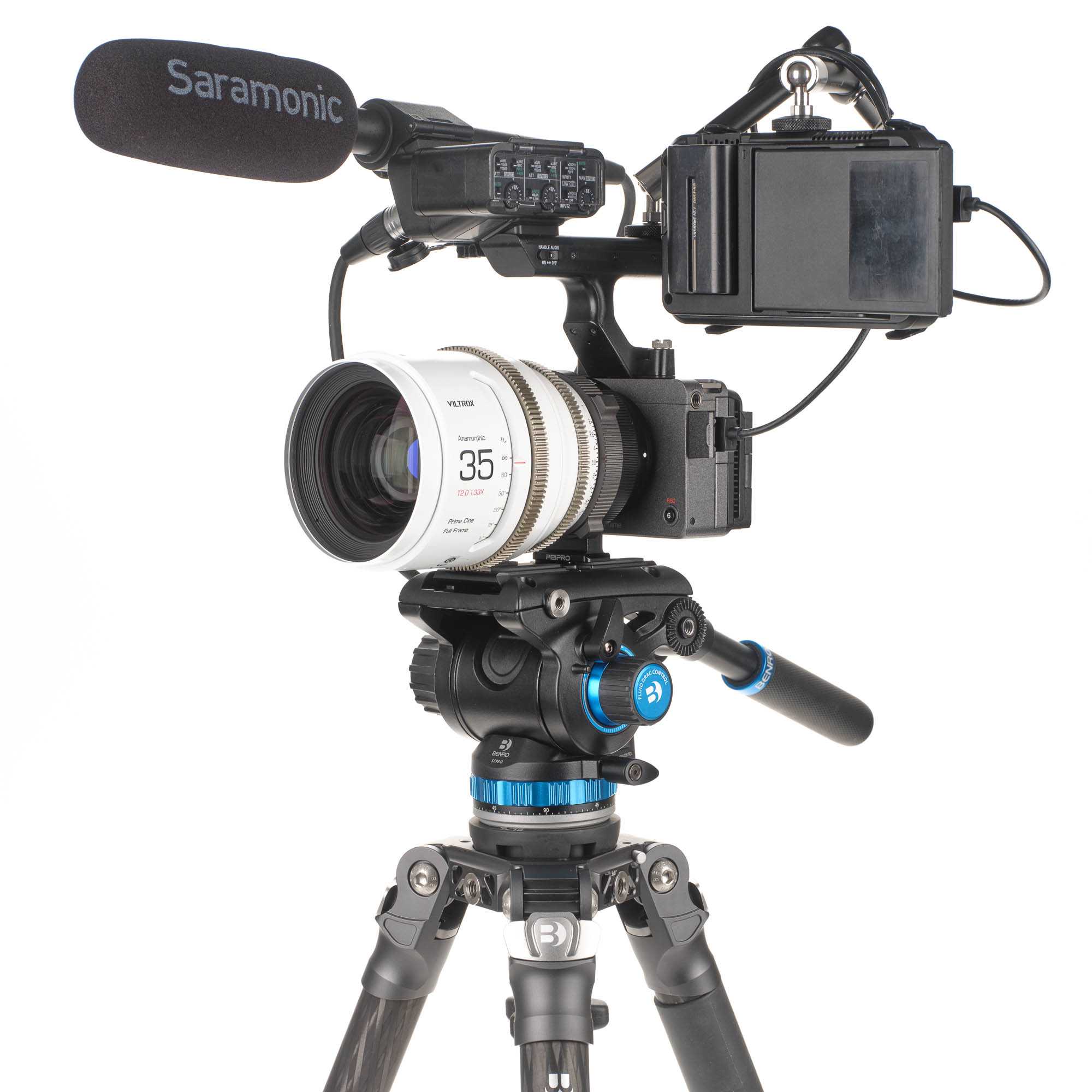 Statief zonder middenkolom - Carbon 3-serie 4 secties - Mammoth - Afbeelding 20